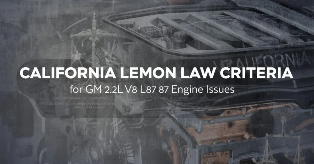 Lemon Law Criteria