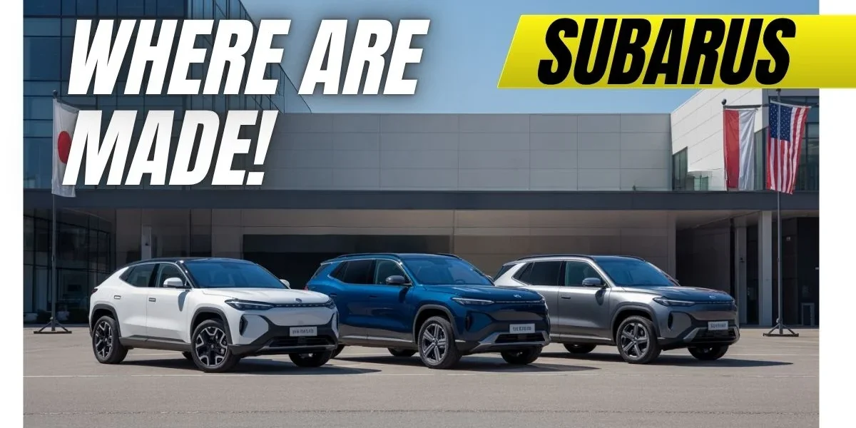 Where Are Subarus Made