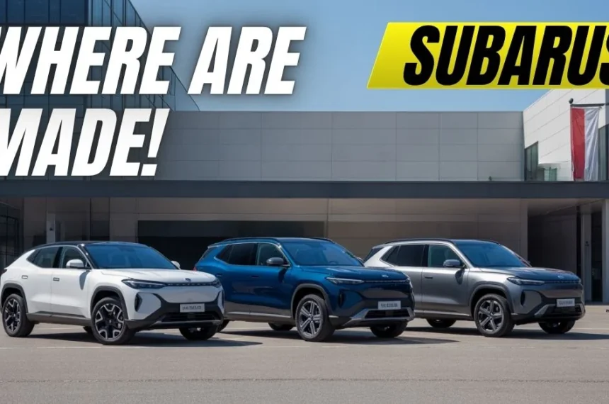 Where Are Subarus Made
