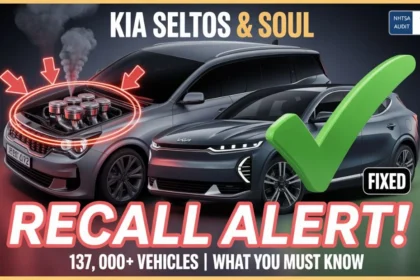 kia seltos soul recall nhtsa audit