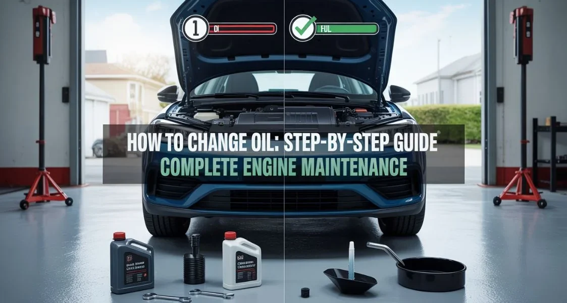 how to change oil