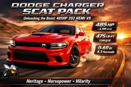 Dodge Charger Scat Pack: 485HP Beast Complete Guide