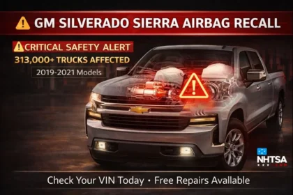 gm silverado sierra airbag recall