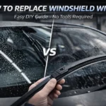 how to replace windshield wipers