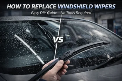 how to replace windshield wipers