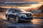 nissan pathfinder lease deals august 2025