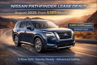 nissan pathfinder lease deals august 2025