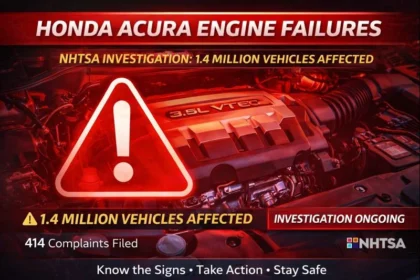 honda acura engine failures nhtsa