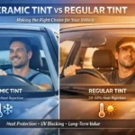 Featured image of ceramic tint vs regular tint