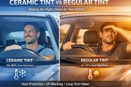 Featured image of ceramic tint vs regular tint
