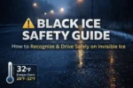 how to drive on black ice