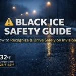 how to drive on black ice