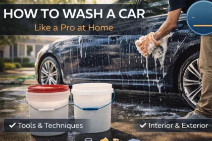 how to wash a car like pro guide