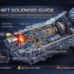 shift solenoid guide function symptoms
