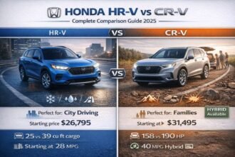 honda hrv vs crv comparison guide