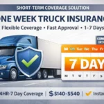 when you need one week truck insurance