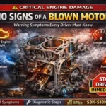 Signs of a Blown Motor