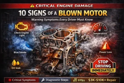 Signs of a Blown Motor