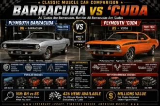 Plymouth Barracuda vs Cuda