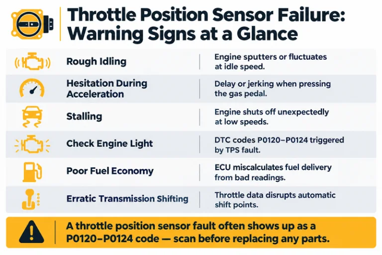 Throttle Position Sensor Failure_ Warning Signs at a Glance