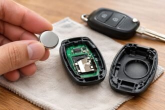 Car key fob battery