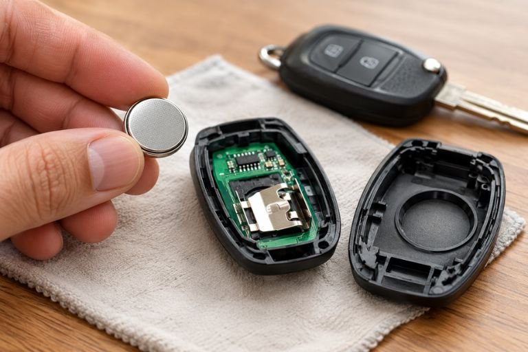 Car key fob battery